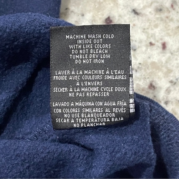 Mad Engine Retro Kool-Aid Jammers 90s Hoodie Navy Size Small Vintage Kraft Foods - Picture 7 of 10